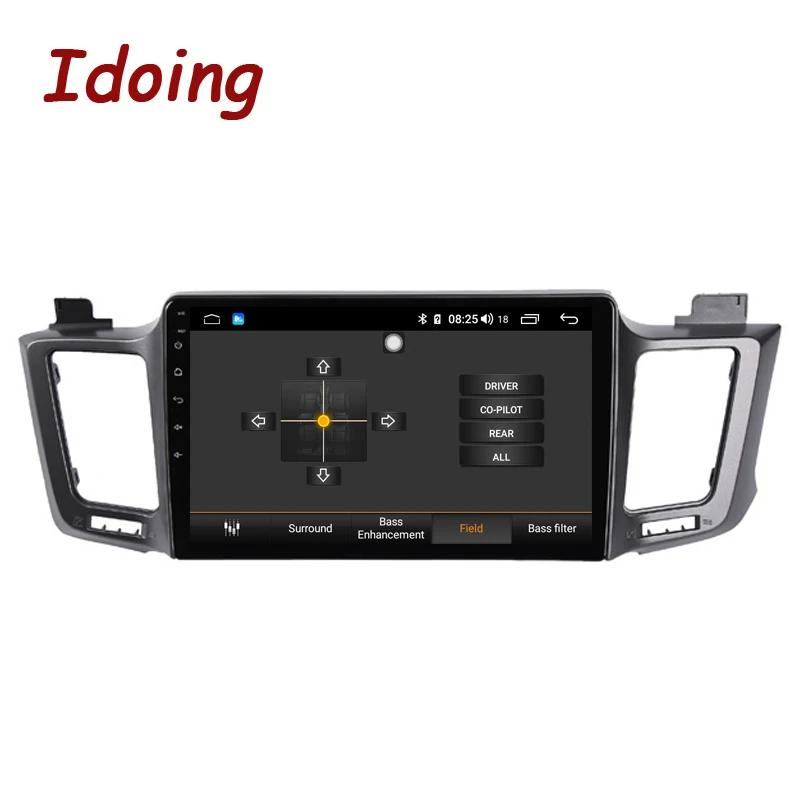 Idoing 10," 4G+ 64G 8 ядерный автомобильный Радио Android 8,1 мультимедийный плеер для Toyota RAV4 4 XA40 5 XA50 2012- gps навигация нет 2din