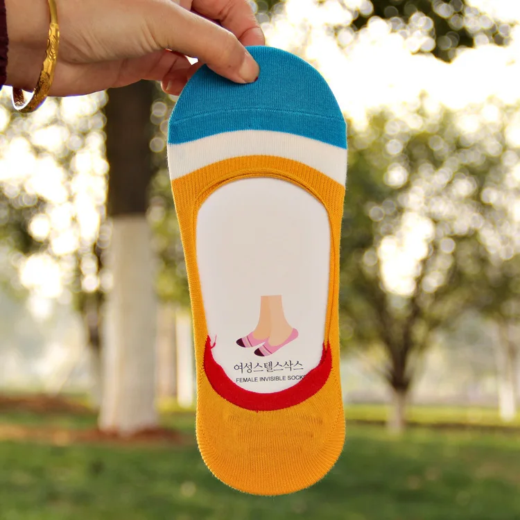 2016 10 шт. = 5 пар новый сезон весна лето силиконовый невидимый детские Нескользящие