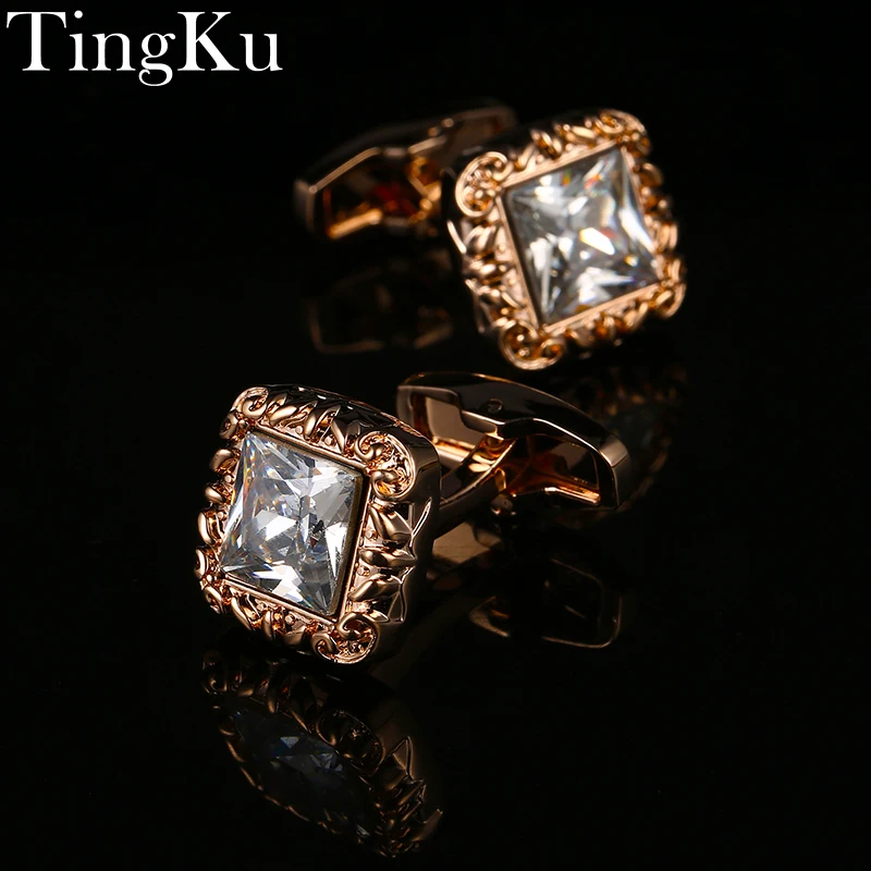 Запонки высокого качества для мужчин роскошные золотые запонки брендовые