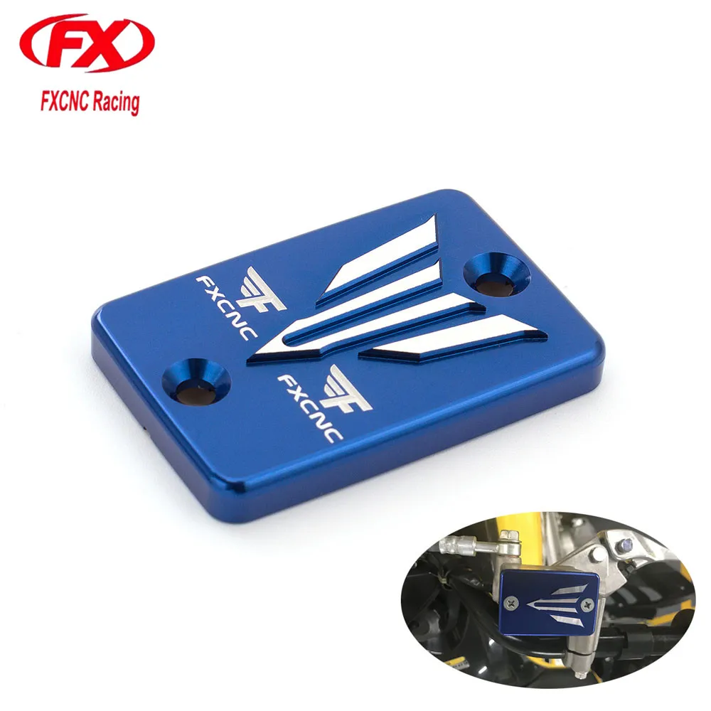 

For Yamaha YFM700R 2008 - 2018 17 16 15 14 CNC Aluminum Motorcycle Brake Fluid Reservoir Pump Cap Cover Motorcycle Accessories
