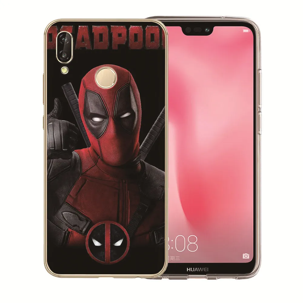 For Huawei Mate 20 Pro X P20 P10 Plus P8 P9 Lite 2017 10 PSmart Coque Etui Luxury Captain Marvel DC Joker Shazam Case |