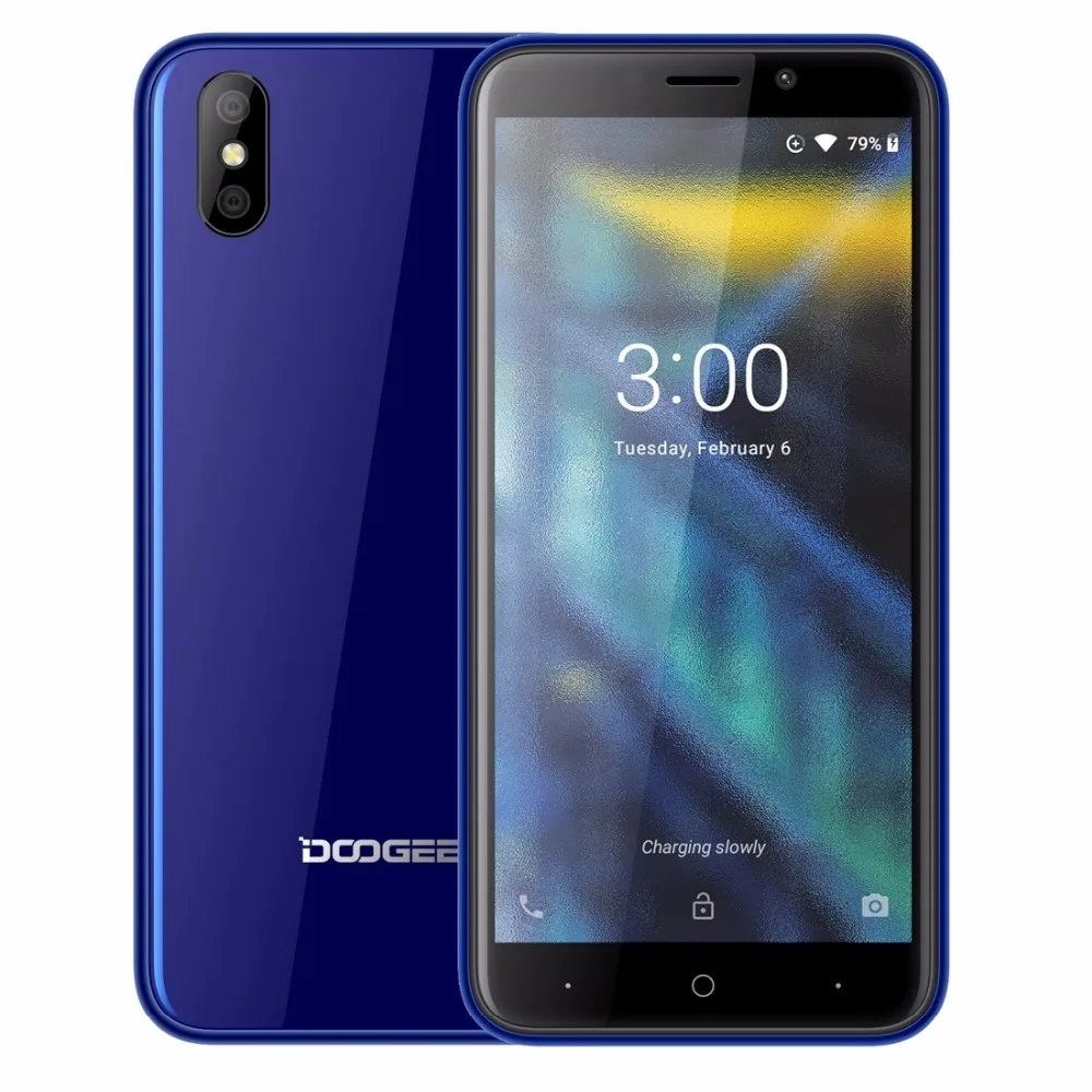 Оригинальный DOOGEE X50 3g WCDMA Мобильный телефон Android 8 1 Гб + MTK6580M 4 ядра смартфон Двойная
