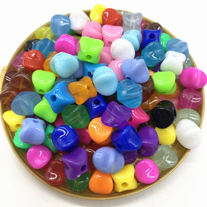 

Wholesale 50pcs/lot 8mm Acrylic Beads Spacer Loose Beads For Jewelry Making DIY Bracelet Earring #QT29