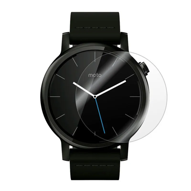 6x Screen Protector PET Soft film Shield For Motorola Moto 360 1st 2nd Gen 42mm/46mm Smart Watch Wristband Anti-scratch TPU Film |