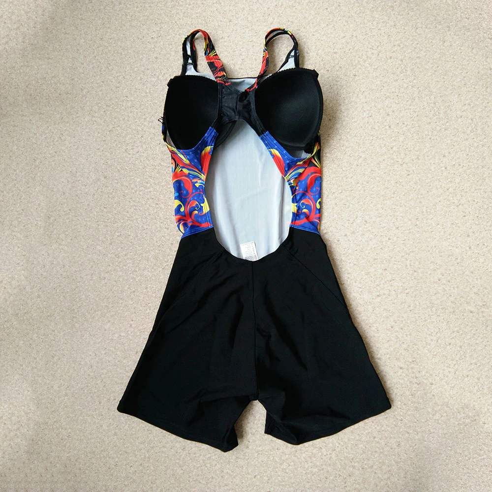 Купальник для девушек боди шорты мальчиков спортивный женский купальник костюм