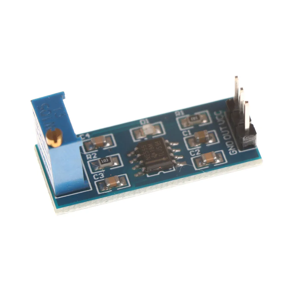 1 шт. Регулируемый NE555 частота импульсный генератор модуль для Arduino умный