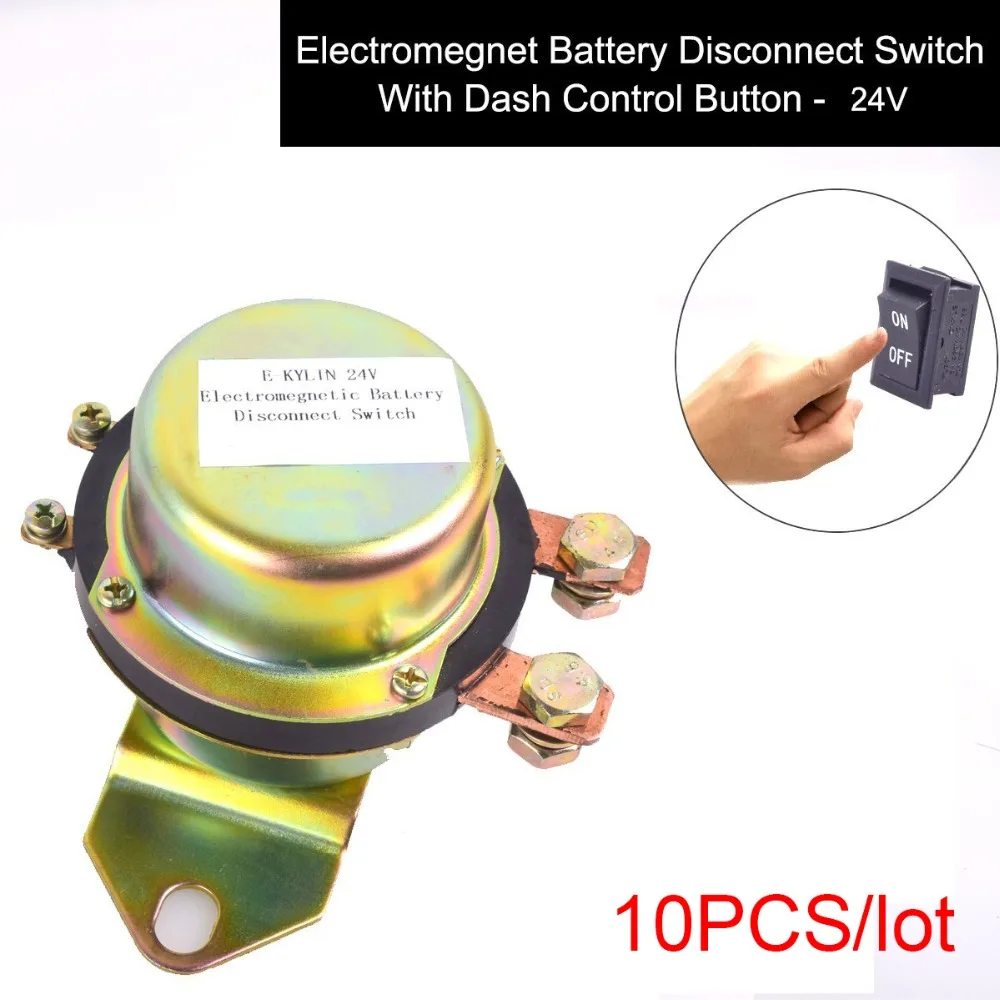 10 шт. переключатель аккумулятора для грузовика электромагнитный разъем