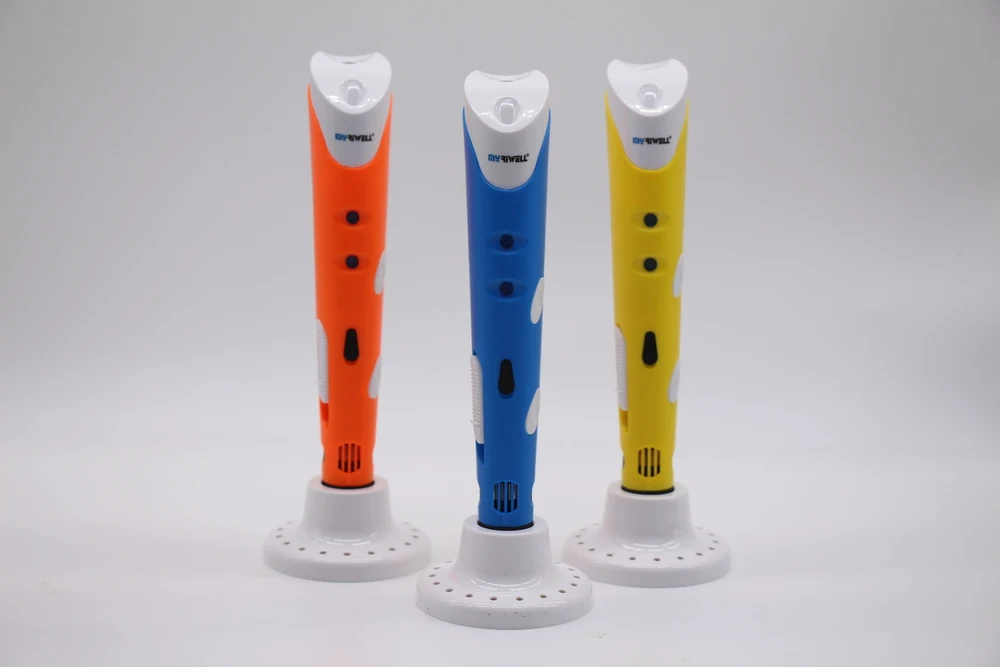 Myriwell 3d печать pen1.75 мм ABS Смарт 3D Ручка для рисования+ нить+ адаптер креативный подарок для детей дизайн живопись