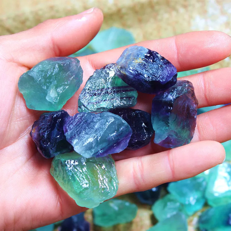 

Natural crystal bruiachite nunatak green fluorite nunatak decoration multicolour bruiachite crystal
