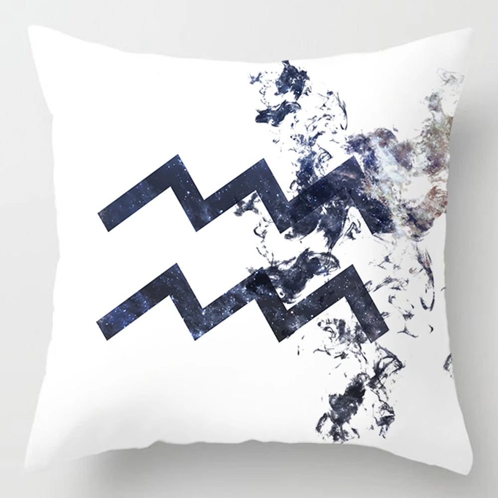 Decorative Constellations Letter Pillow Covers Mandala 45x45cm Square Cushion Cover Polyester Home Case for Sofa Conjines | Дом и сад