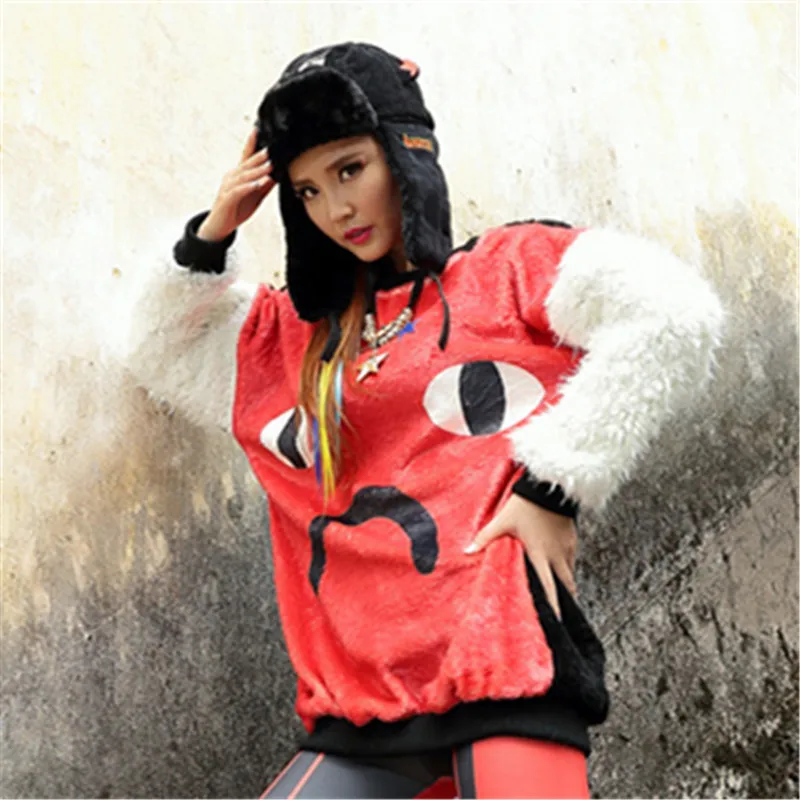 Женский Свободный Топ с длинным рукавом just.be.never kawaii harajuku японский большой размер
