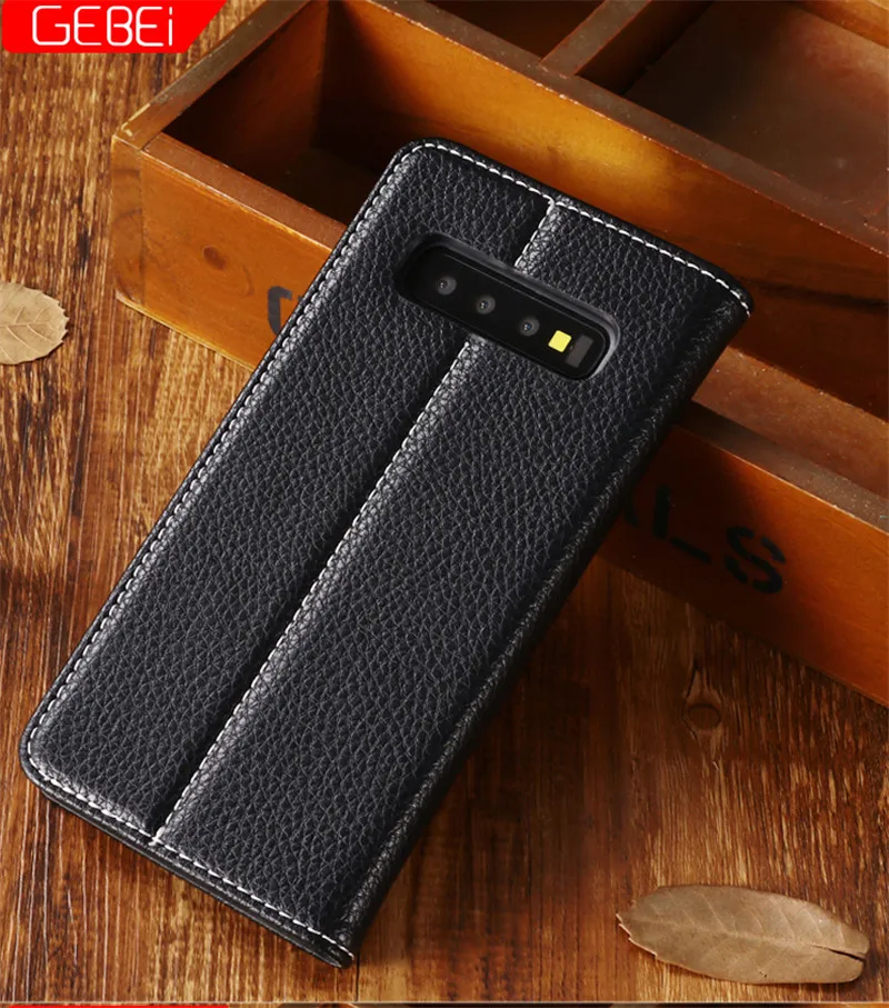 Роскошный брендовый кошелек gebei, кожаный магнитный флип-чехол для samsung Galaxy S7 Edge S8 S9 S10 Plus S10E S 7 8 9 10