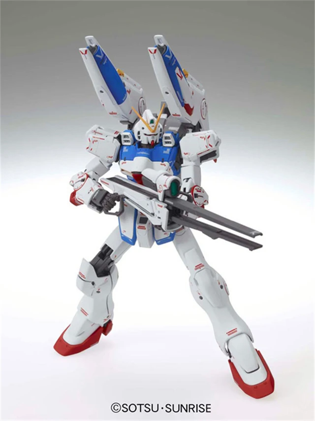 Bandai Gundam 1/100 мг V DASH GUNDAM VER. Мобильный костюм KA сборные модели наборы аниме фигурки