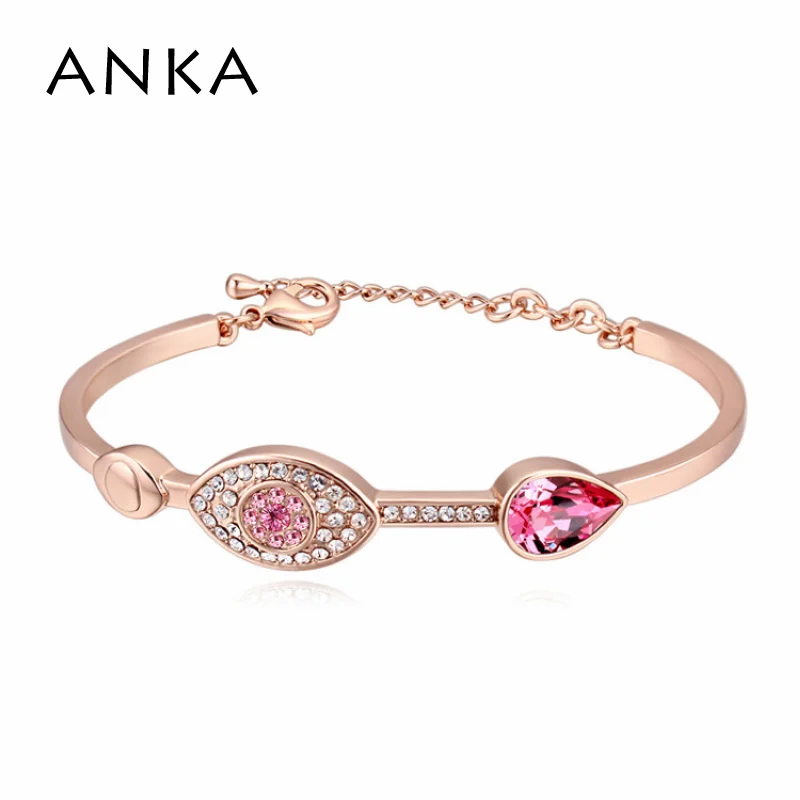 Анка ювелирные изделия капли воды с украшением в виде кристаллов и браслет для