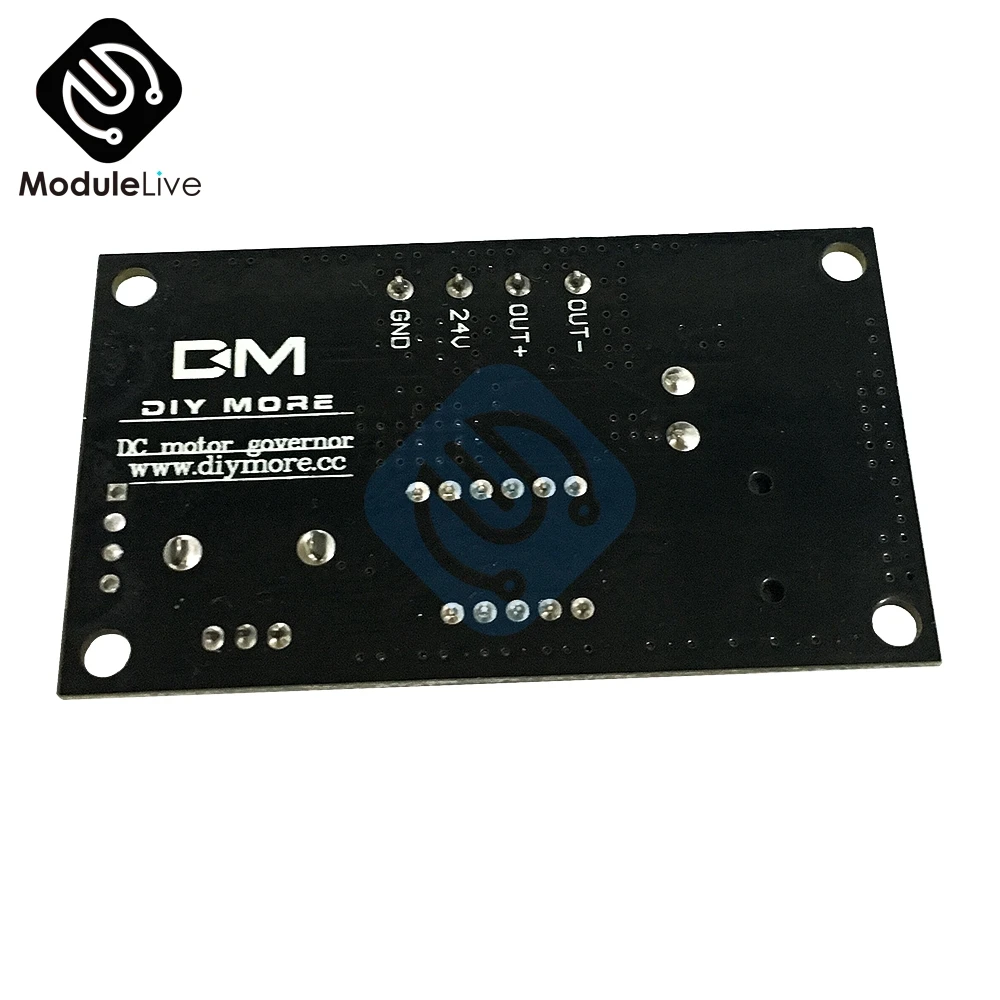 DC 6 30V 12V 24V MAX 8A светодиодный регулируемый с цифровым дисплеем контроллер скорости