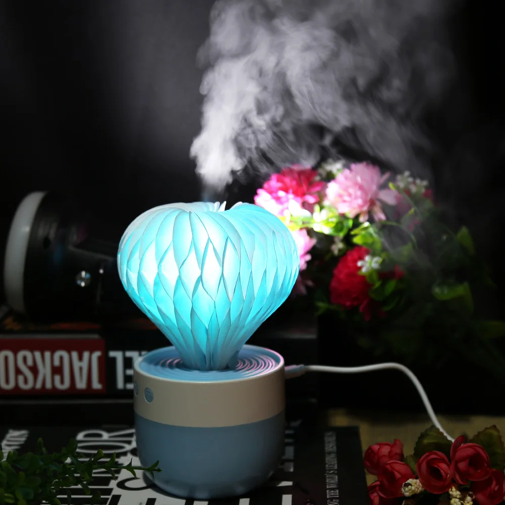 Fimei 150ml Aroma Essential Oil Diffuser Ultrasonic Air Humidifier Cactus Style USB LED Nightlight For Home | Бытовая техника