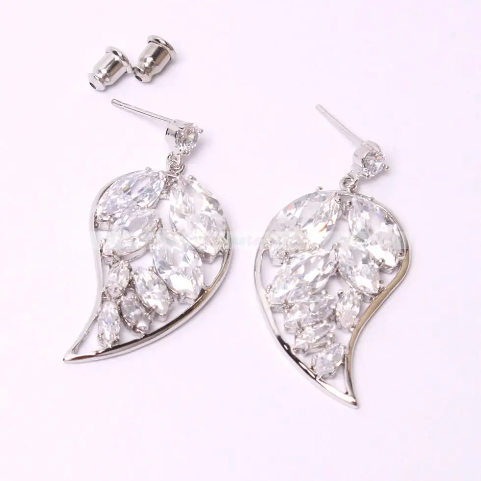 Free shipping popular fashion design hanging earrings of nature press close to | Украшения и аксессуары