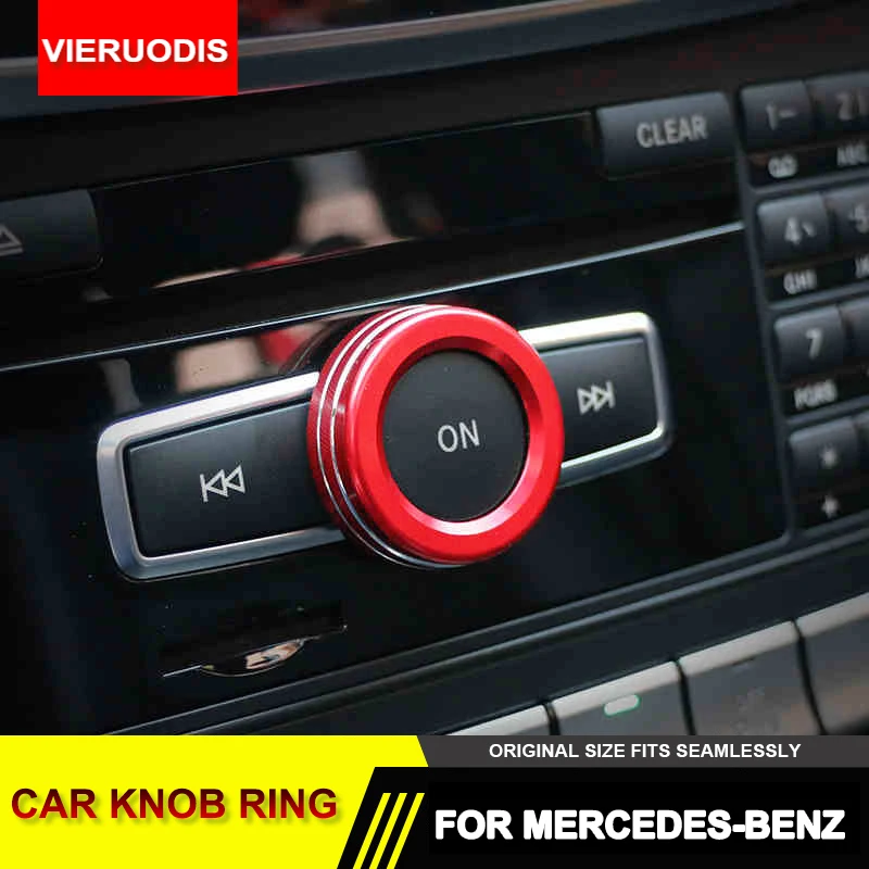 1 шт. автомобильная ручка регулировки громкости для Mercedes Benz класса A/B/E GLK GLA CLA GLE ML GL
