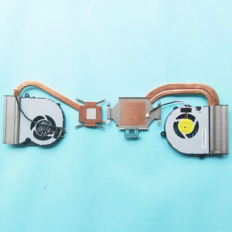 Новый Кулер Для ЦП с графическим процессором для CLEVO W650KK W650DC W650DD K660D G5D1 CW65S07