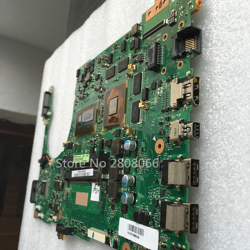 KEFU N550LF материнская плата для ASUS Q550LF ноутбука rev2.1 i7 4500 CPU N15P GS A2 тестовая