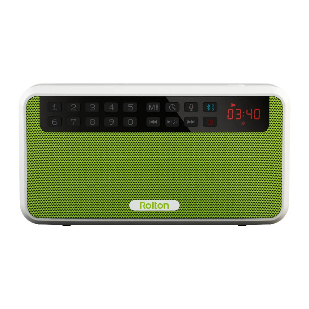Rolton E500 Hi Fi стерео Динамик Портативный Bluetooth последовательный бас Колонка MP3