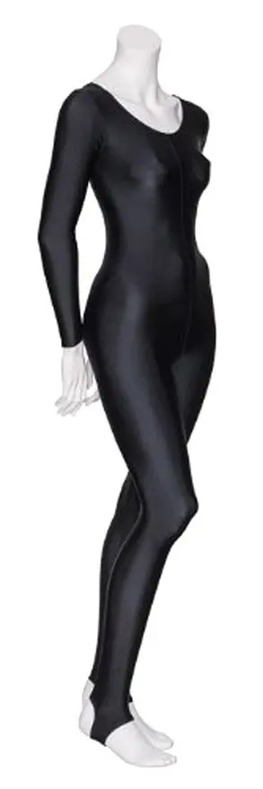 Женский костюм для гимнастики с длинными рукавами блестящий костюм-хомут