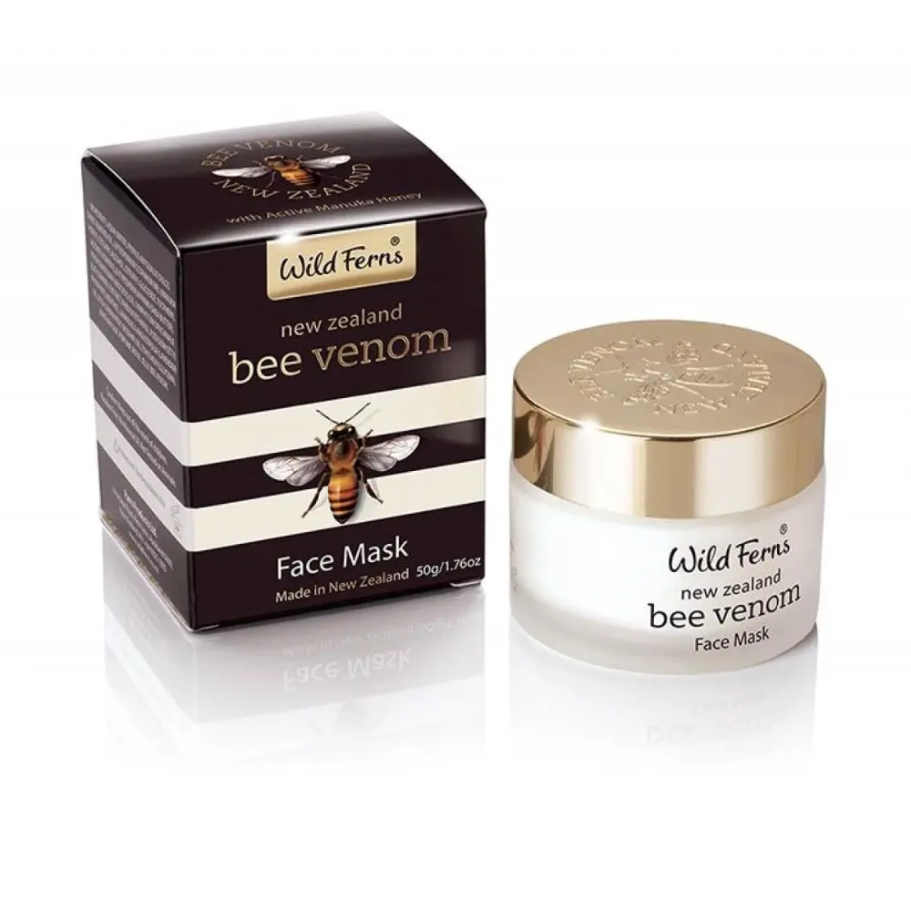 Подробная информация о Wild Ferns New Zealand Bee Venom маска для лица активная Manuka Honey 50g|face