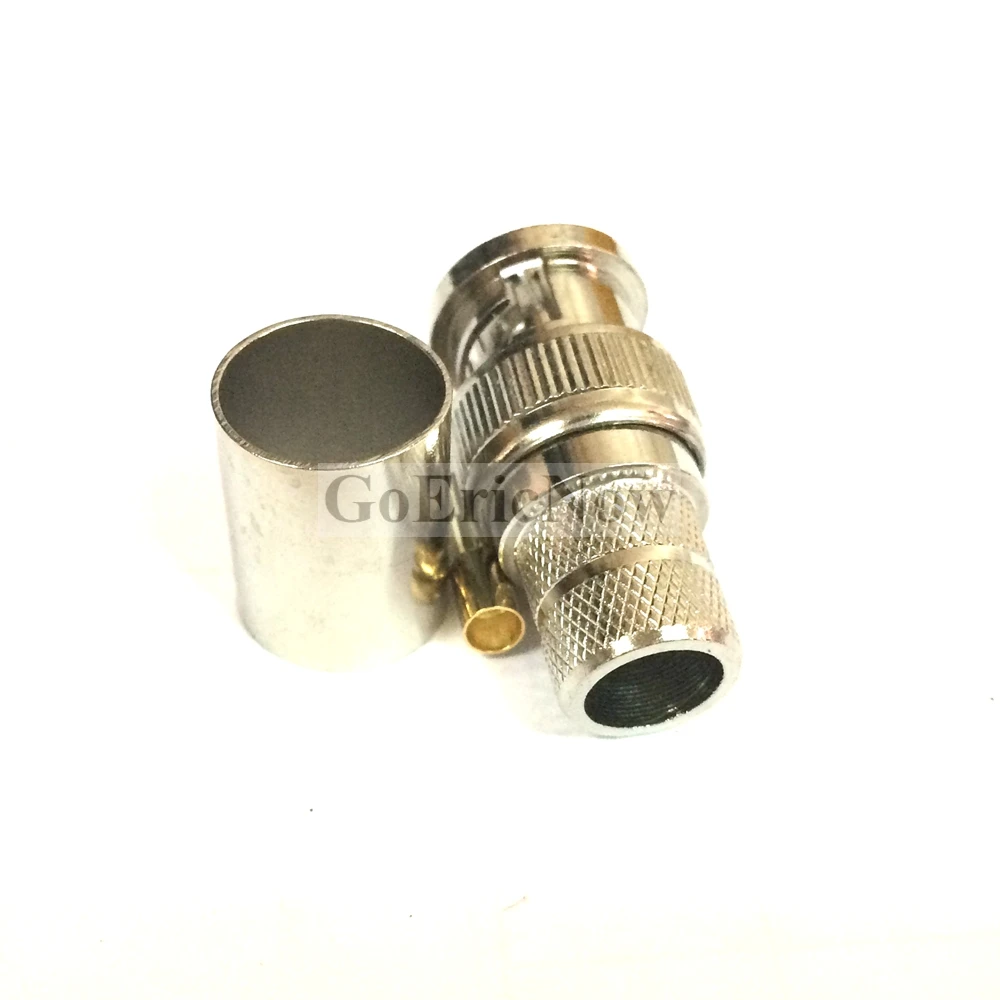 10 шт. RF коаксиальный 50 Ом BNC разъем мама/папа для 7 RG8 LMR400 RG213 адаптера|male connector|male