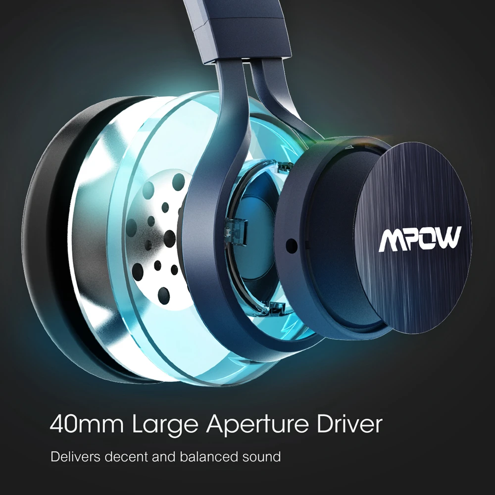 Новые наушники MPOW Thor Bluetooth складная стерео Беспроводная гарнитура Накладные с