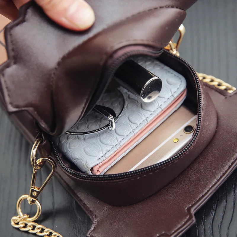 Новинка форма кофейной чашки сумка через плечо цепочка на ремне кошелек