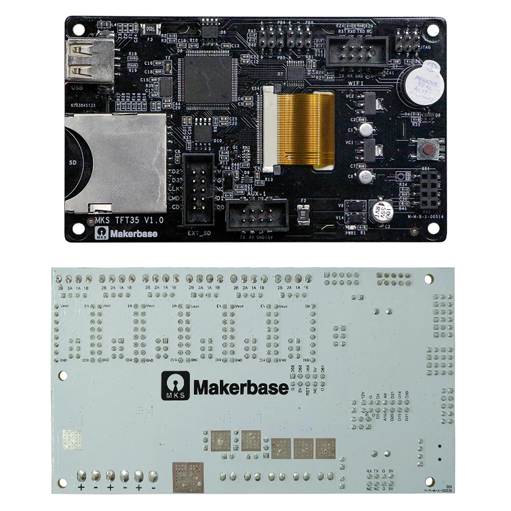 Новый 3d принтер дисплей MKS TFT35 сенсорный экран + rumbablus wifi монитор FDM DIY