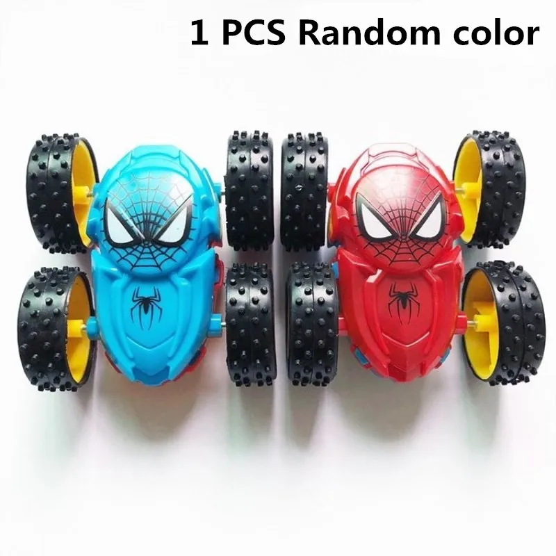 1 шт. детская игрушка пауки инерция двусторонний гоночный автомобиль новая