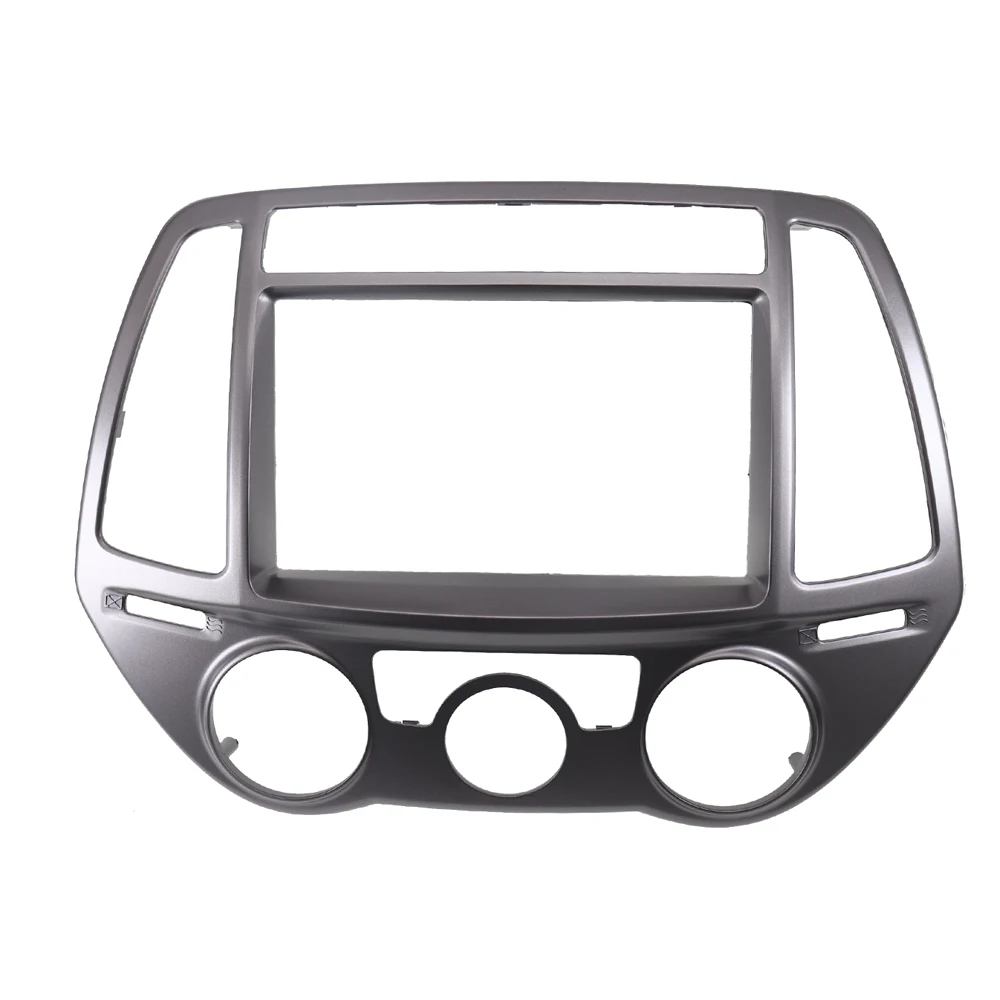 2 Din Fascia ДЛЯ HYUNDAI i 20 ручное кондиционирование Радио DVD стерео панель монтажная