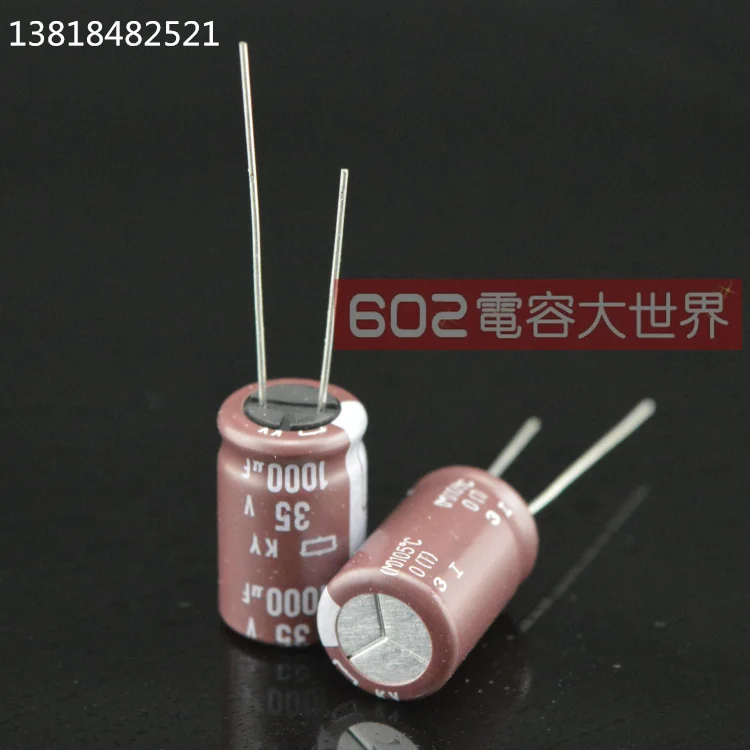 2019 hot sale 20PCS/50PCS Original imported Japan NIPPON electrolytic capacitors 35v1000uf KY 105 degrees 12*20 Free shipping