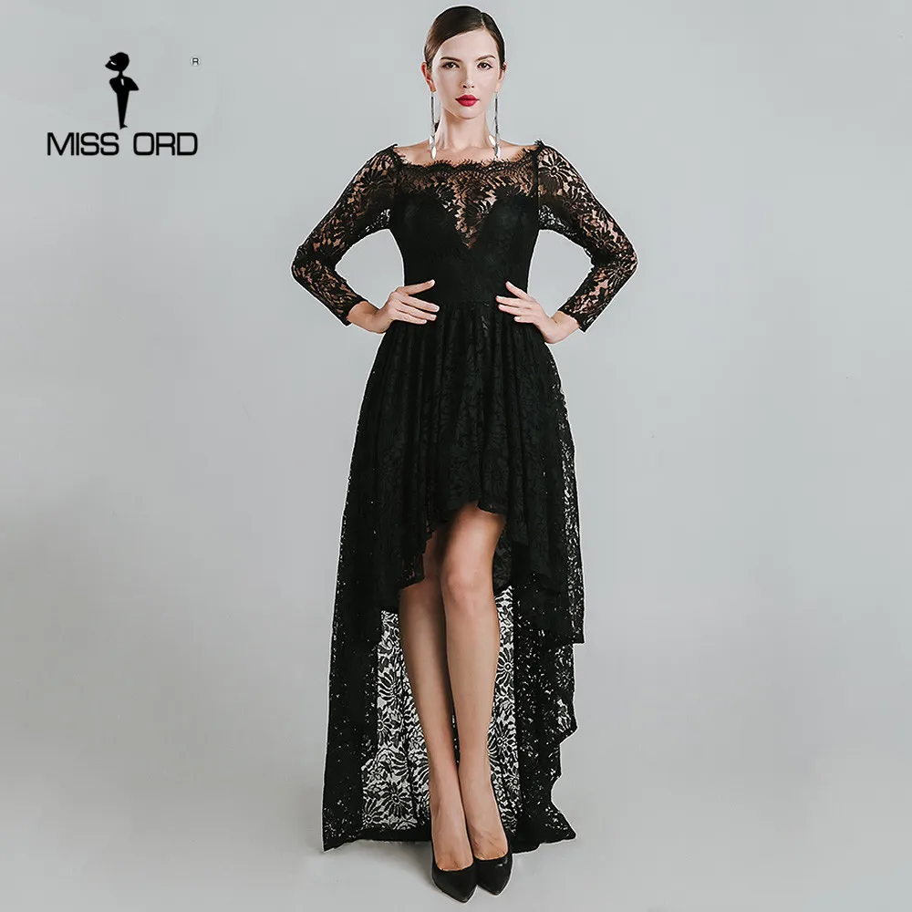 Платье MISS ORD с длинным рукавом и кружевной строчкой FT4763 2020|dress dress dress|lace long sleeve