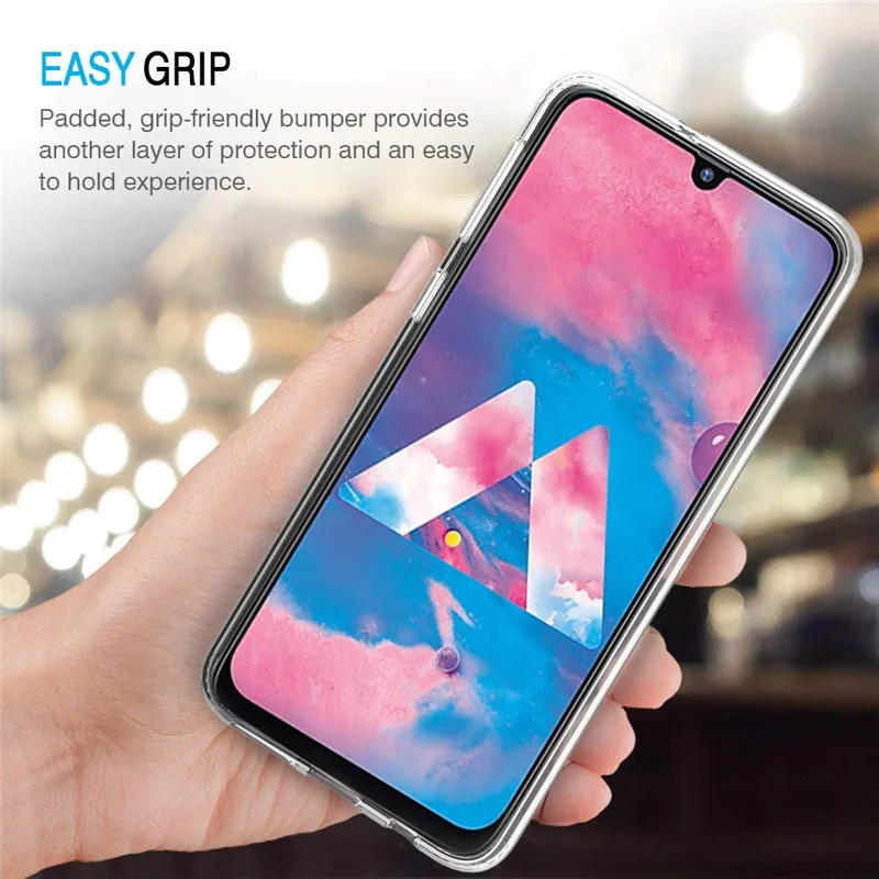 Transparent Soft TPU Case For Samsung Galaxy M30 Phone Silicone Cover M10 M20 SM-M305F/DS Clear |