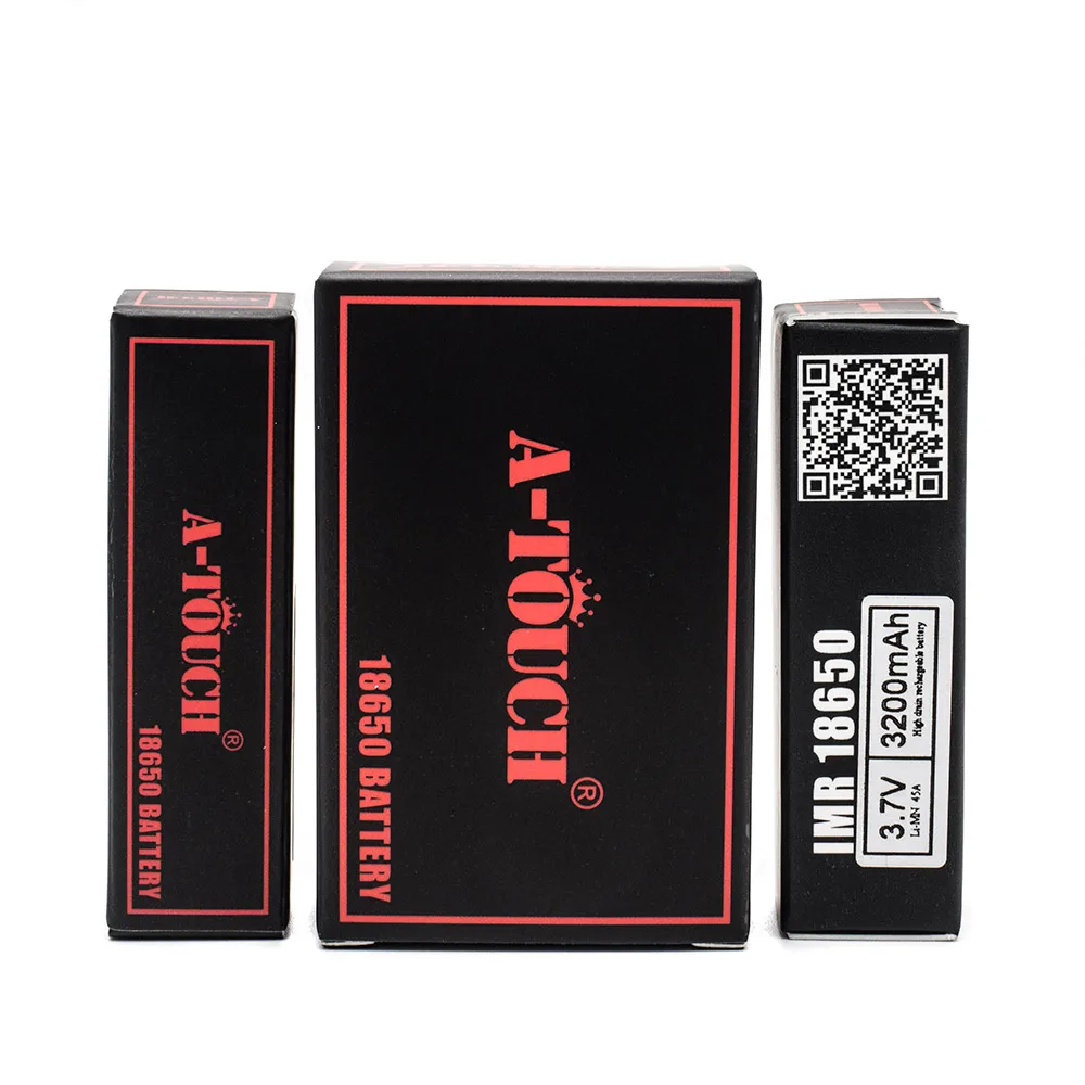 Электронная сигарета 18650 батарея A touch IMR 3200mAh 3 7 V 45A Li Battery для Vape Box Mod 2 ⑤