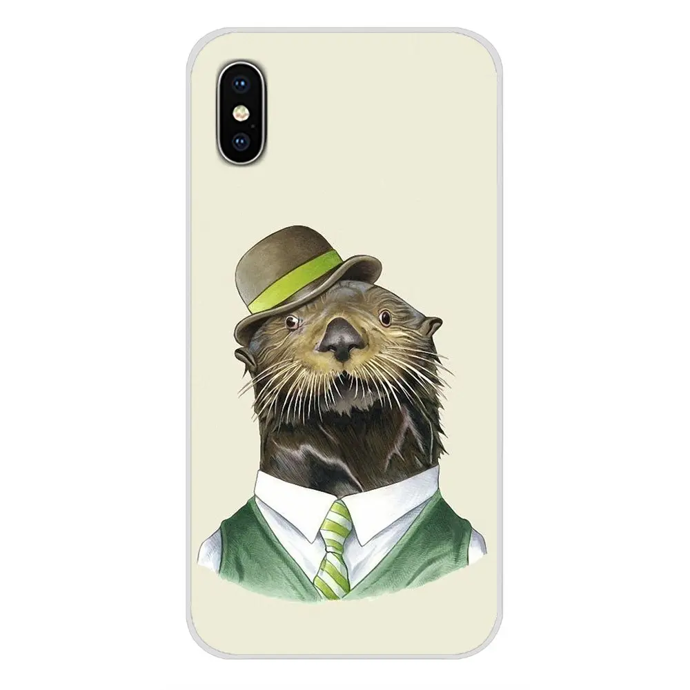 Аксессуары чехол для Huawei G7 G8 P7 P8 P9 P10 P20 P30 Lite Mini Pro P Smart Plus 2017 2018 2019 морская выдра