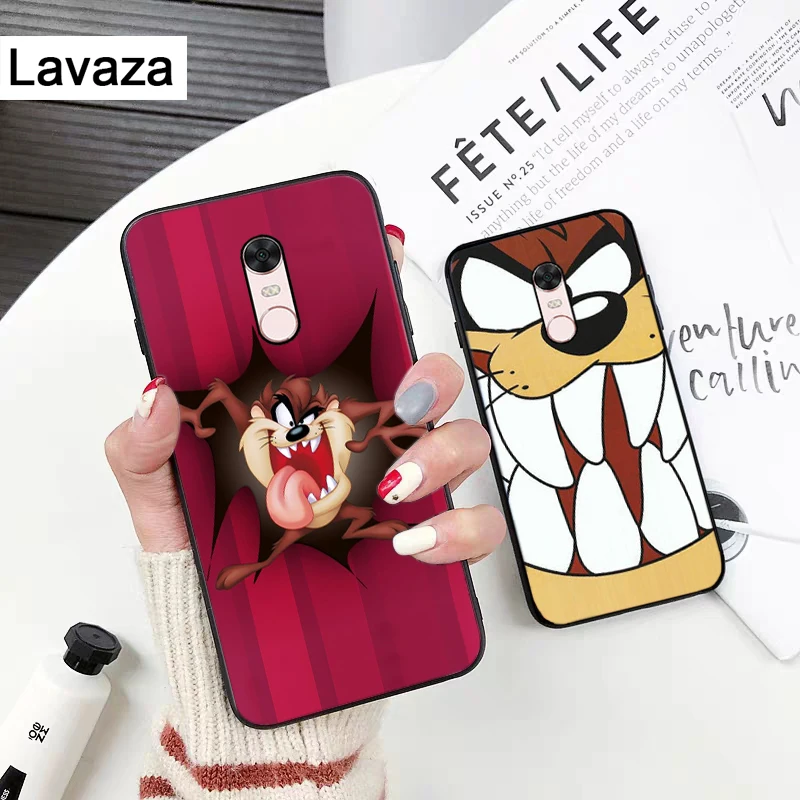 Силиконовый чехол Lavaza Looney Tunes тасманианский дьявол для Xiaomi Redmi 4A 4X 5 5A 6 6A 7 7A 8 8A K20 Pro