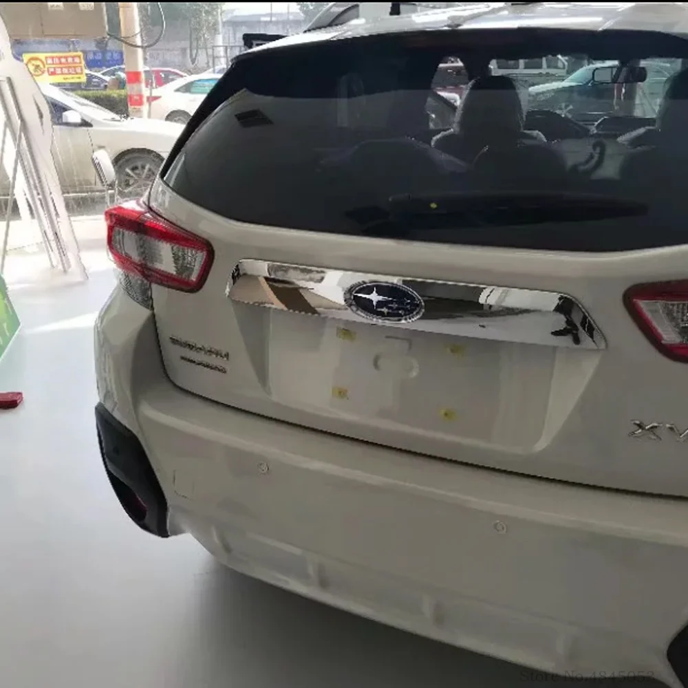 AITWATT ABS Хромированная задняя крышка для багажника защитная полоса 1 шт. Subaru XV Impreza 5