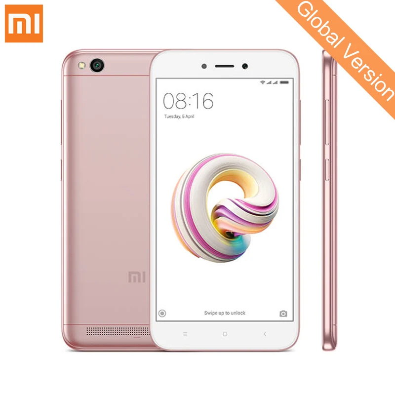 Глобальная версия Xiaomi Redmi 5A 2 ГБ Оперативная память 16 Встроенная мобильного