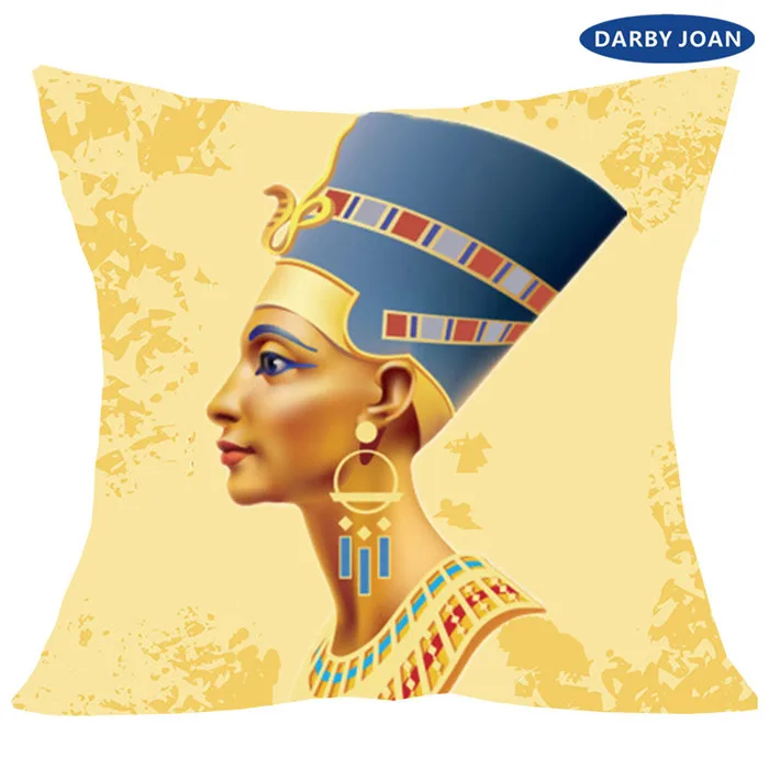 As Photo Shows-20 Наволочка квадратная декоративная подушка, Egyptische perkament pharoahs, Egyptische adellaar, Egyptische symbool - Цвет: As Photo Shows-20