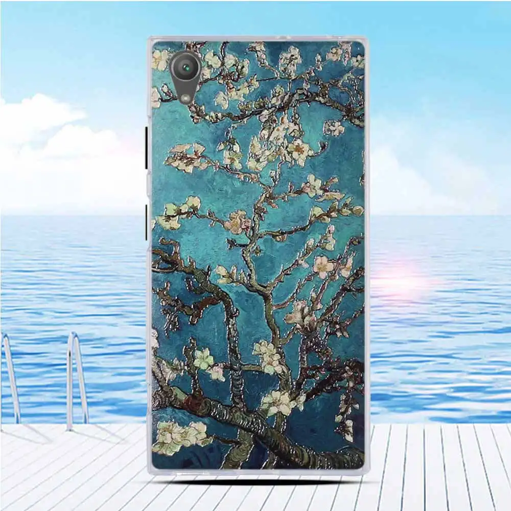 For Sony Xperia XA1 Plus Case Cartoon Flower Silicone Soft Back Cover XA 1 Bag | Мобильные телефоны и аксессуары