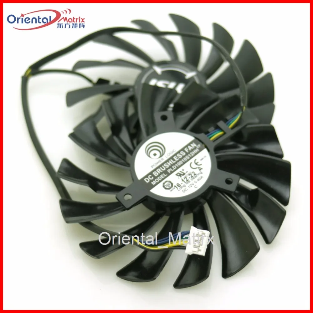 2 шт./лот PLD10010S12HH 12 В постоянного тока 0 40 а 95 мм VGA вентилятор 4 контакта для
