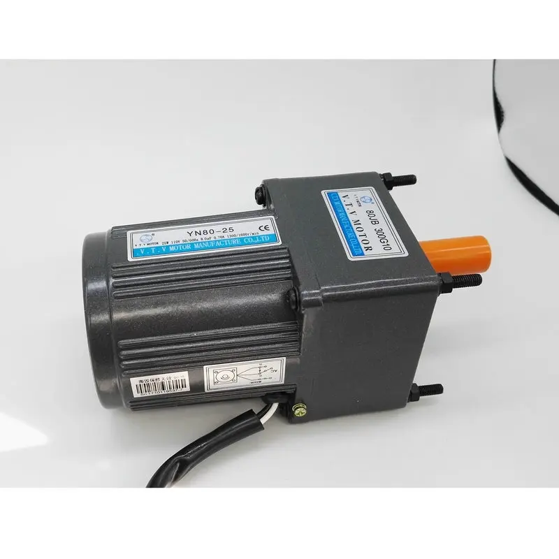 Редуктор VTV с редуктором переменного тока YN80-25/80JB300G10 25W 110v обратимый