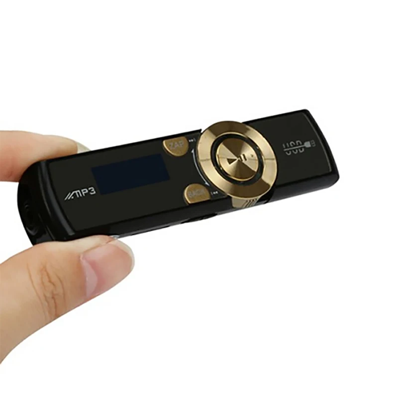 Мини MP3-плеер с зажимом, MP3, USB, ЖК-экран, поддержка 8 ГБ, флеш-плеер TF, поддержка s, fm-радио, функция Мини-плеера