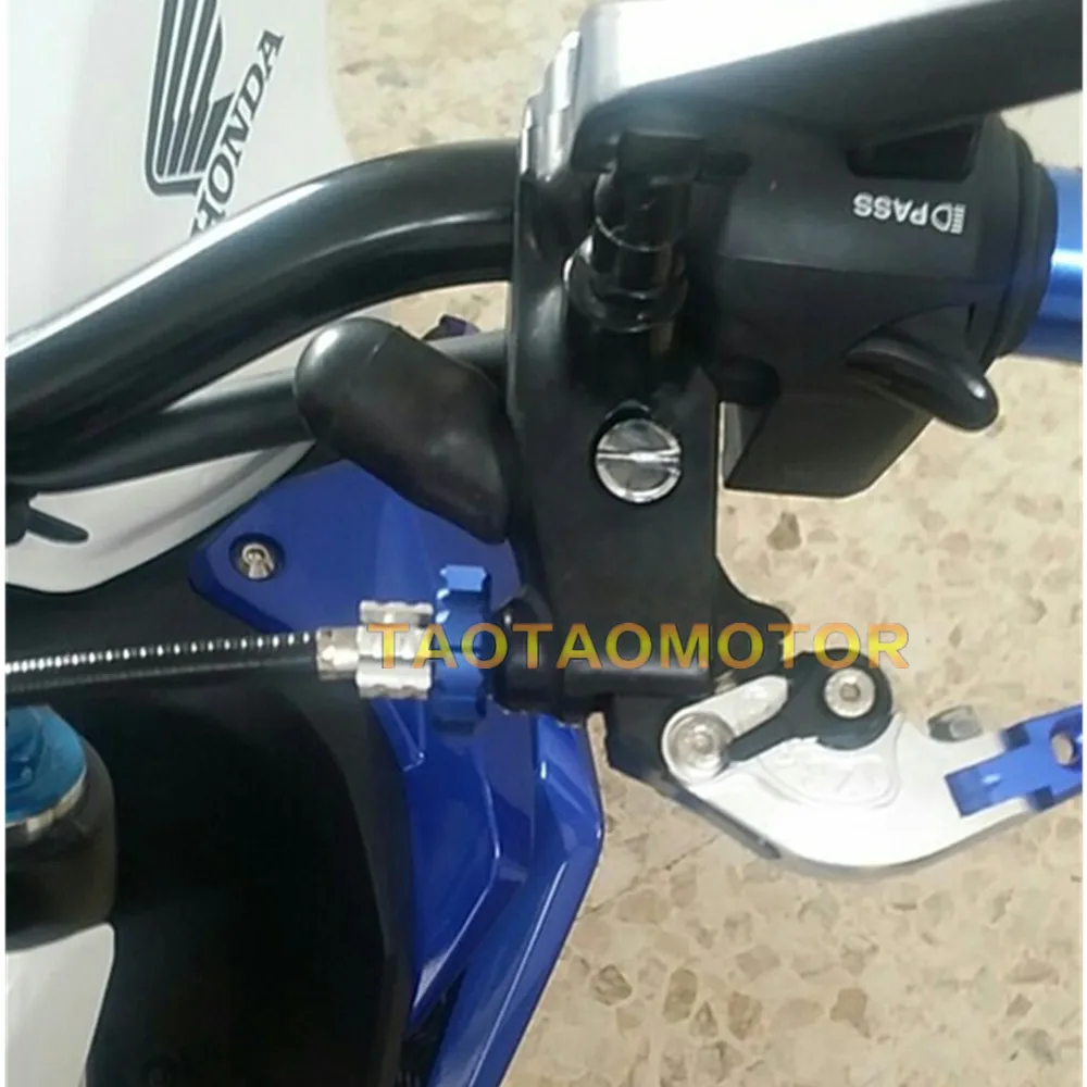 5 видов цветов винт регулировки кабеля сцепления для мотоцикла CNC M8 * 1 25 HONDA CBR600 F4I