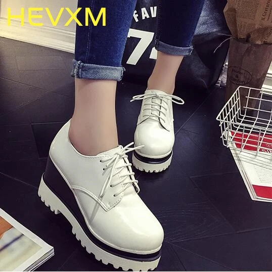 Hevxm/Новинка 2017 года список Для женщин на платформе Обувь Женская обувь в