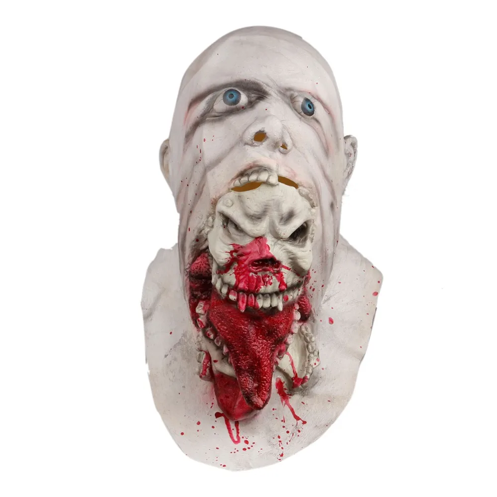 Лидер продаж ужасная латексная гниющая маска зомби страшные призраки вампира