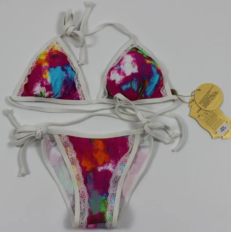 COOCLO Bikinx бикини стринги с высоким вырезом купальник для женщин сексуальный